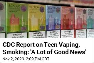CDC Report on Teen Vaping, Smoking: &#39;A Lot of Good News&#39;