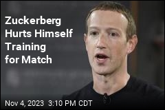 Zuckerberg Hurts Himself Training for Match