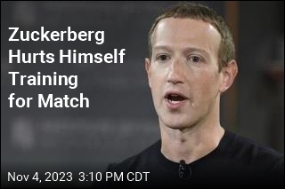 Zuckerberg Hurts Himself Training for Match