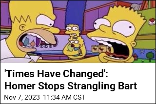 After 30-Plus Seasons, Homer Isn&#39;t Strangling Bart Anymore