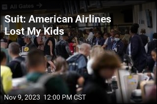 Suit: American Airlines Lost My Kids