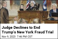 Trump&#39;s Fraud Trial Will Go On, New York Judge Decides