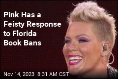On Tour in Florida, Pink Tackles Book Bans
