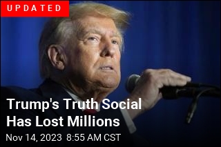 Trump&#39;s Truth Social Is Losing Money Fast