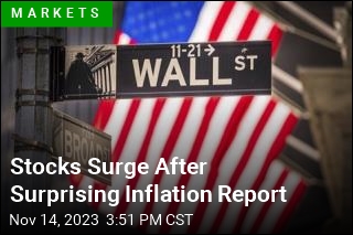 Stocks Surge After Surprising Inflation Report