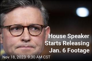 House Speaker Starts Releasing Jan. 6 Footage