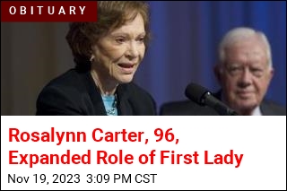 Rosalynn Carter, 96, Broadened Role of First Lady