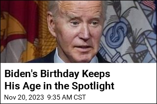 Biden&#39;s Birthday Keeps His Age in the Spotlight