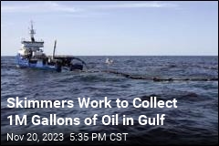 Coast Guard Works to Clean 1M Gallons of Oil in Gulf