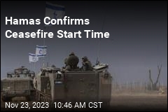 Hamas Confirms Ceasefire Start Time