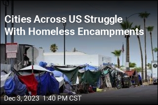 Cities Across US Struggle With Homeless Encampments