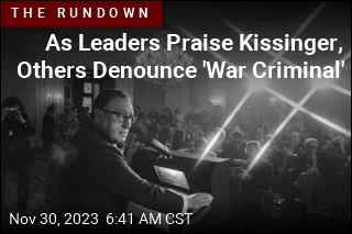China Mourns &#39;Old Friend&#39; Kissinger, Others Decry &#39;War Criminal&#39;