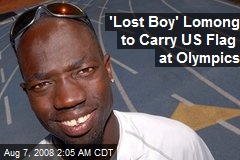 'Lost Boy' Lomong to Carry US Flag at Olympics