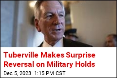 Tuberville Makes Surprise Reversal on Military Holds