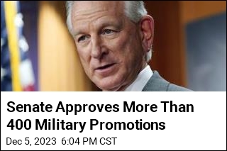 Senate Approves More Than 400 Military Promotions