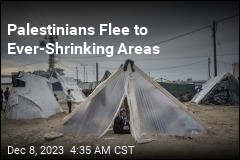 Palestinians Flee to Ever-Shrinking Areas