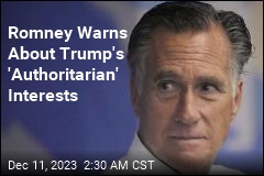Romney: Trump Is a &#39;Human Gumball Machine&#39;