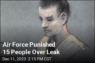Air Force Punished 15 People Over Leak