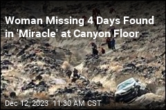 Missing 4 Days, She Had Plunged Into Canyon