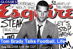 Tom Brady Talks Football, Life