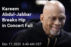 Kareem Abdul-Jabbar Breaks Hip in Concert Fall