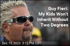 Guy Fieri: My Kids Need Two Degrees to Inherit