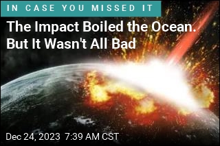 The Impact Boiled the Ocean. But It Wasn&#39;t All Bad