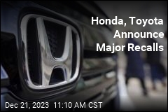 Toyota, Honda Announce Big Recalls