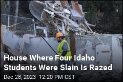 House Where Four Idaho Students Were Slain Is Razed