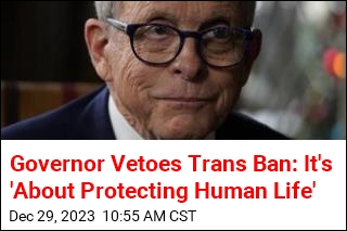 GOP Governor Bucks His Own Party, Vetoes Trans Ban