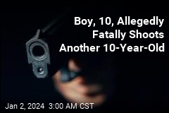 Boy, 10, Allegedly Fatally Shoots Another 10-Year-Old