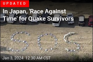 In Japan, 'Race Against Time' for Quake Survivors