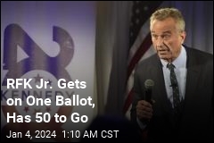 RFK Jr. Gets on the Ballot in One State