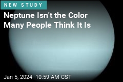 Neptune, Uranus Are Almost the Same Color