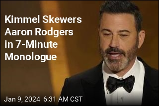 Kimmel Returns, Devotes Monologue to Aaron Rodgers