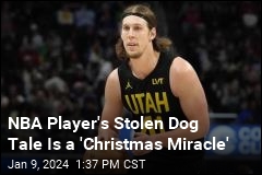 How a Stolen Dog Attended NBA Player&#39;s Christmas Dinner