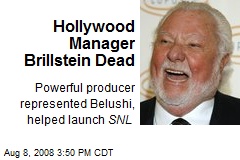 Hollywood Manager Brillstein Dead