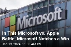 In This Microsoft vs. Apple Battle, Microsoft Notches a Win