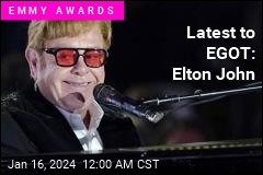 Elton John EGOTs at Emmys