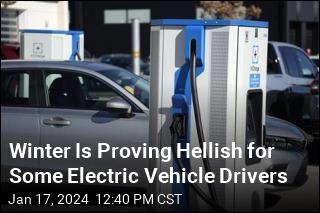 Winter Is Proving Nightmarish for Some Electric Vehicle Drivers
