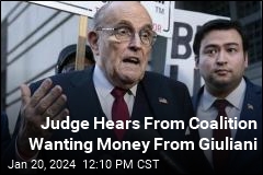 Judge Hears From Coalition Wanting Money From Giuliani
