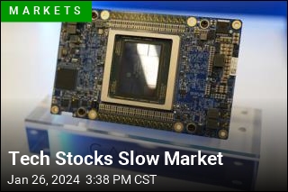 Tech Stocks Slow Market