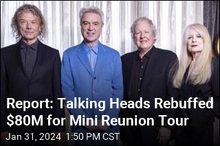 Report: Talking Heads Rebuffed $80M for Mini Reunion Tour