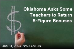 Oklahoma Asks Some Teachers to Return 5-Figure Bonuses