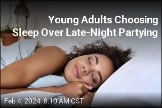 Young Adults Choosing Sleep Over Late-Night Partying