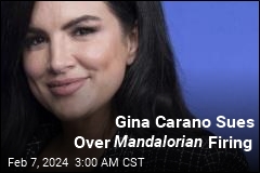 Gina Carano Sues Over Mandalorian Firing