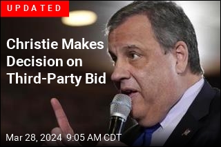Christie Is a Maybe on Third-Party Bid