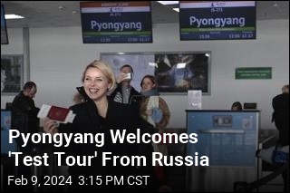 North Korea Welcomes First Tourists Since Pandemic