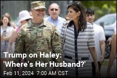 Trump, Haley Digs Take a Personal Turn