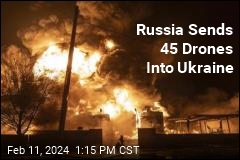 Ukraine Says It Shot Down 40 of 45 Russian Drones